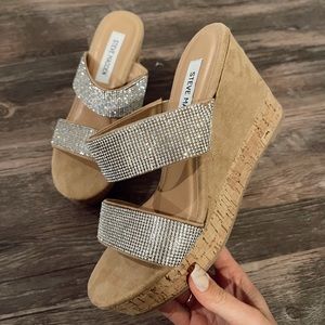 Steve Madden Rhinestone Wedges